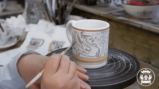 RAFFAELLESCO DELUXE: Flared Drinking Cup Mug