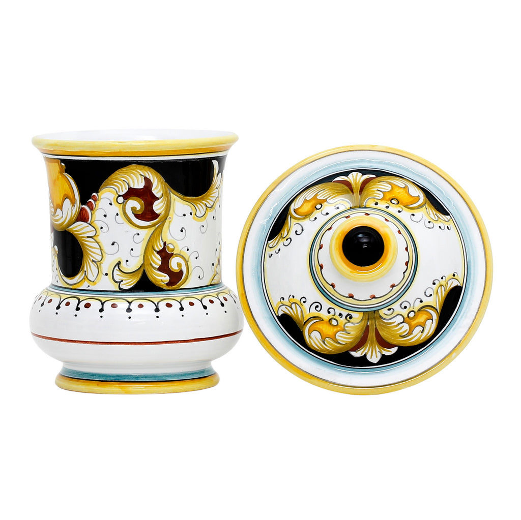DERUTA VARIO: Luxury Shaped Decorative Ceramic Canister - Artistica.com