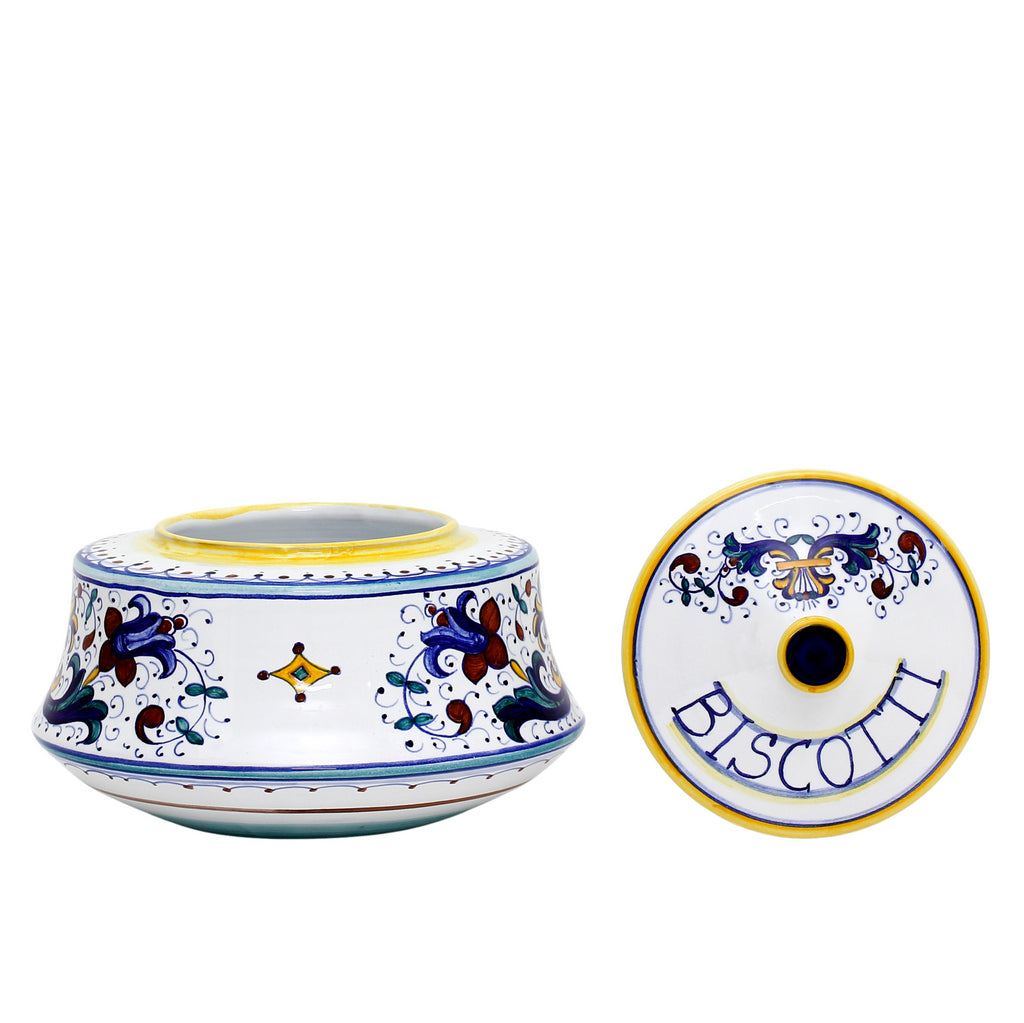 RICCO DERUTA: Shaped Biscotti Jar - Artistica.com