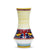 DERUTA VARIO: Luxury Shaped Vase with 'Ricamo' off white top decor (Medium) - Artistica.com