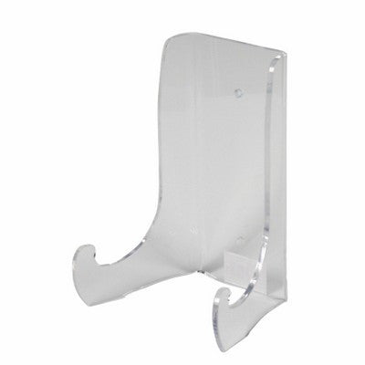 ACRYLIC STAND: Wall Plate or Bowl Stand 12" High (Large For 16 to 20 In Diam.) - Artistica.com