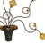 ALBA LAMP: Wall Light Sconce G9 Bulb Scavo Murano - Artistica.com