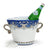 DERUTA COLORI: Ice Bucket Oval with handles - BLUE GENZIANA - Artistica.com