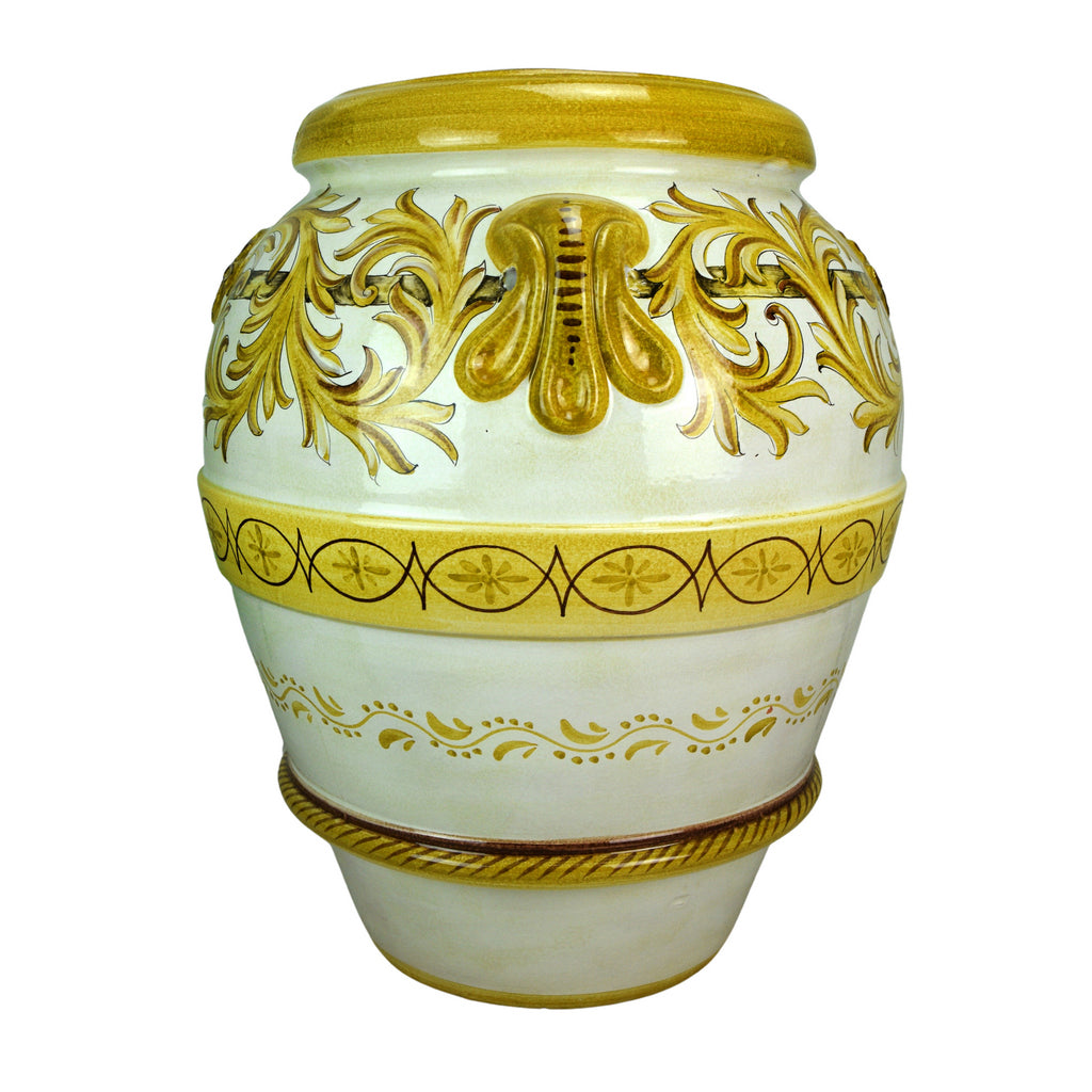 GRANDE GIARDINO: Large Deruta-Tuscan Orcio-Urn - ALTAMURA design - Artistica.com