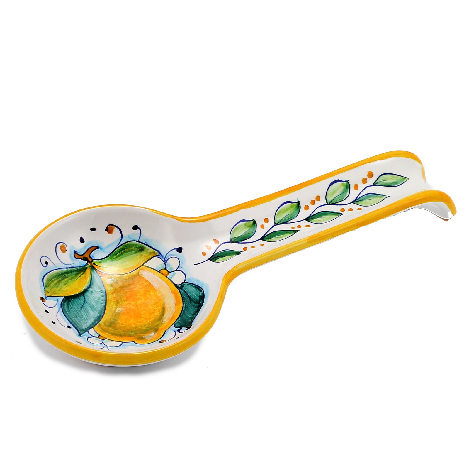 DERUTA: Spoon rest LEMON (also wall hung) - Artistica.com