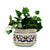 RICCO DERUTA: Cylindrical Cover Pot Ricco Deruta Design - Cachepot Planter (Small) - Artistica.com