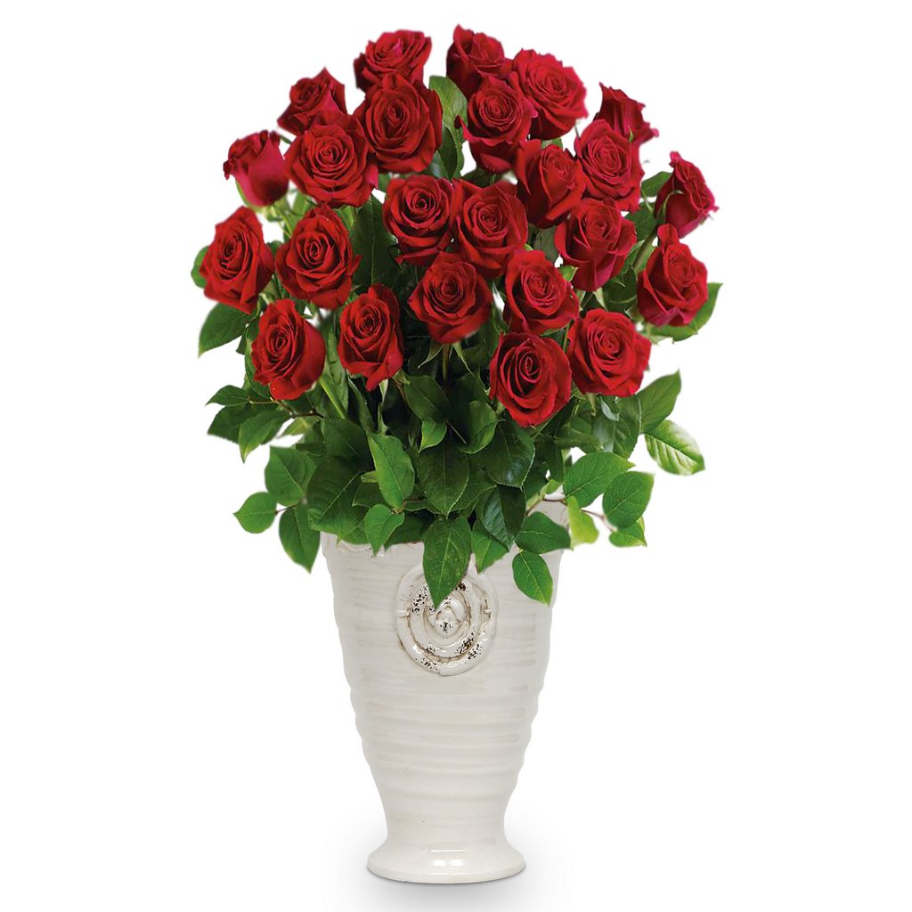 SCAVO RIGATA: Footed Cup Vase - Artistica.com