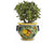 TUSCANIA: Round Tuscan cachepot with side rings (Medium 14.5" Diam.) - Artistica.com