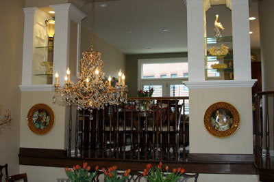 PRIMA CLASSE: Large Wall Plate w Renaissance figure Dulce Est Amar (Woman) (20D) - Artistica.com