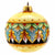 CHRISTMAS ORNAMENT: Deruta Vario Round Ball Large (4" Ø) - Artistica.com