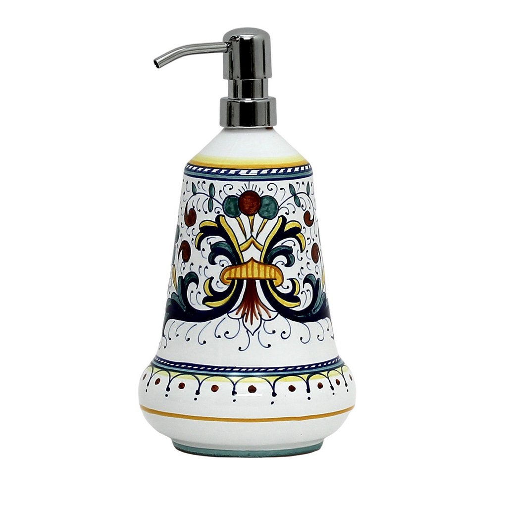 RICCO DERUTA: Liquid Soap/Lotion Dispenser with Chrome Pump (Large 26 OZ) - Artistica.com