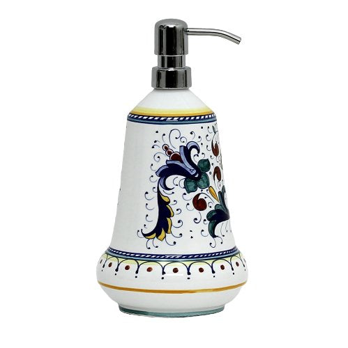 RICCO DERUTA: Liquid Soap/Lotion Dispenser with Chrome Pump (Large 26 OZ) - Artistica.com