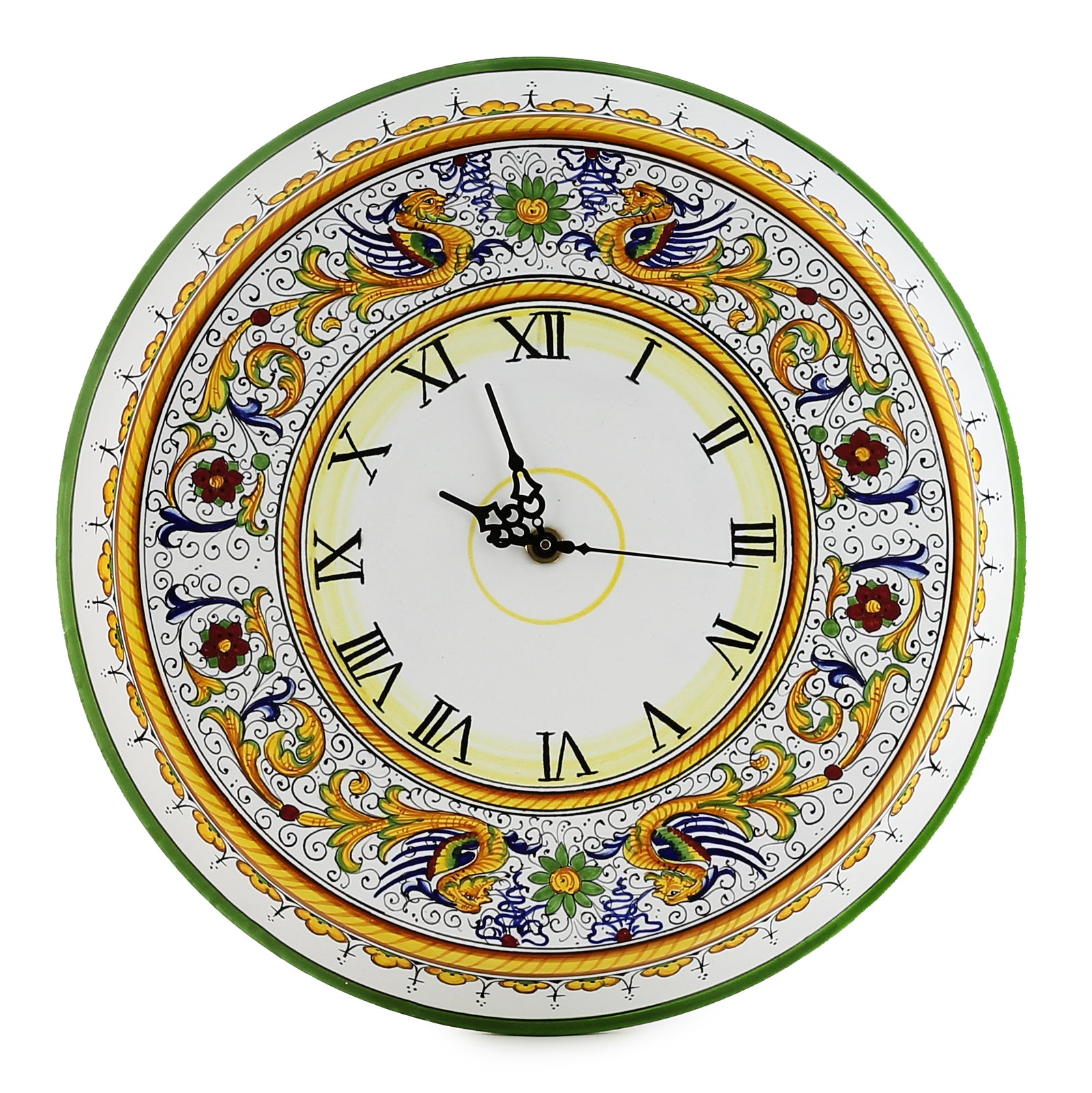 RAFFAELLESCO DELUXE: Large Round Wall Clock - Artistica.com