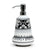 DERUTA VARIO NERO: Liquid Soap/Lotion Dispenser with Chrome Pump (Medium 20 OZ) - Artistica.com