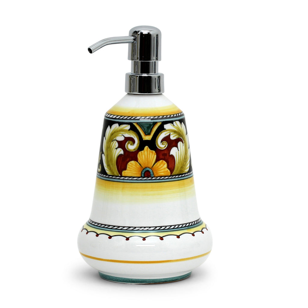 DERUTA VARIO: Liquid Soap/Lotion Dispenser with Chrome Pump (Medium 20 OZ) - Artistica.com