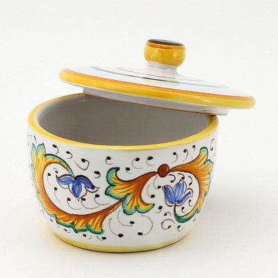 PERUGINO: Sugar Bowl w lid - Artistica.com