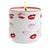 ROMANTICA: Valentino - Muah! Large Candle Vase Ceramic Container (30 Oz) - Artistica.com