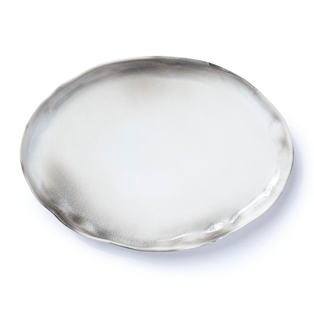 VIETRI: Aurora Ash Large Oval Platter - Artistica.com