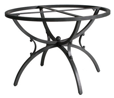 CERAMIC STONE TABLE + IRON BASE: ALTAMURA Design - Hand Painted in Deruta, Italy. - Artistica.com