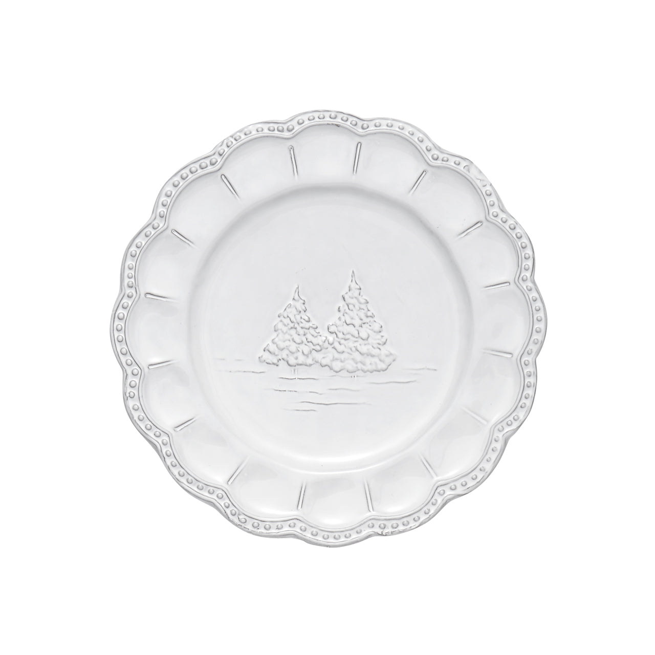 ARTE ITALICA: Bella Natale Salad Plate - Artistica.com