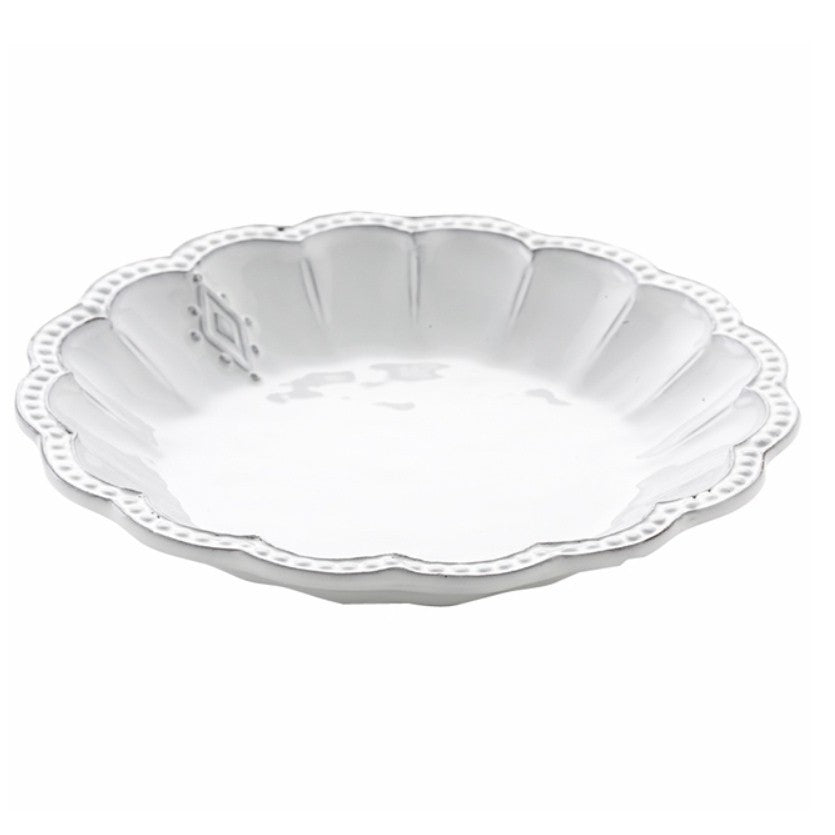 ARTE ITALICA: Bella Bianca Medallion Pasta/Soup Bowl - Artistica.com