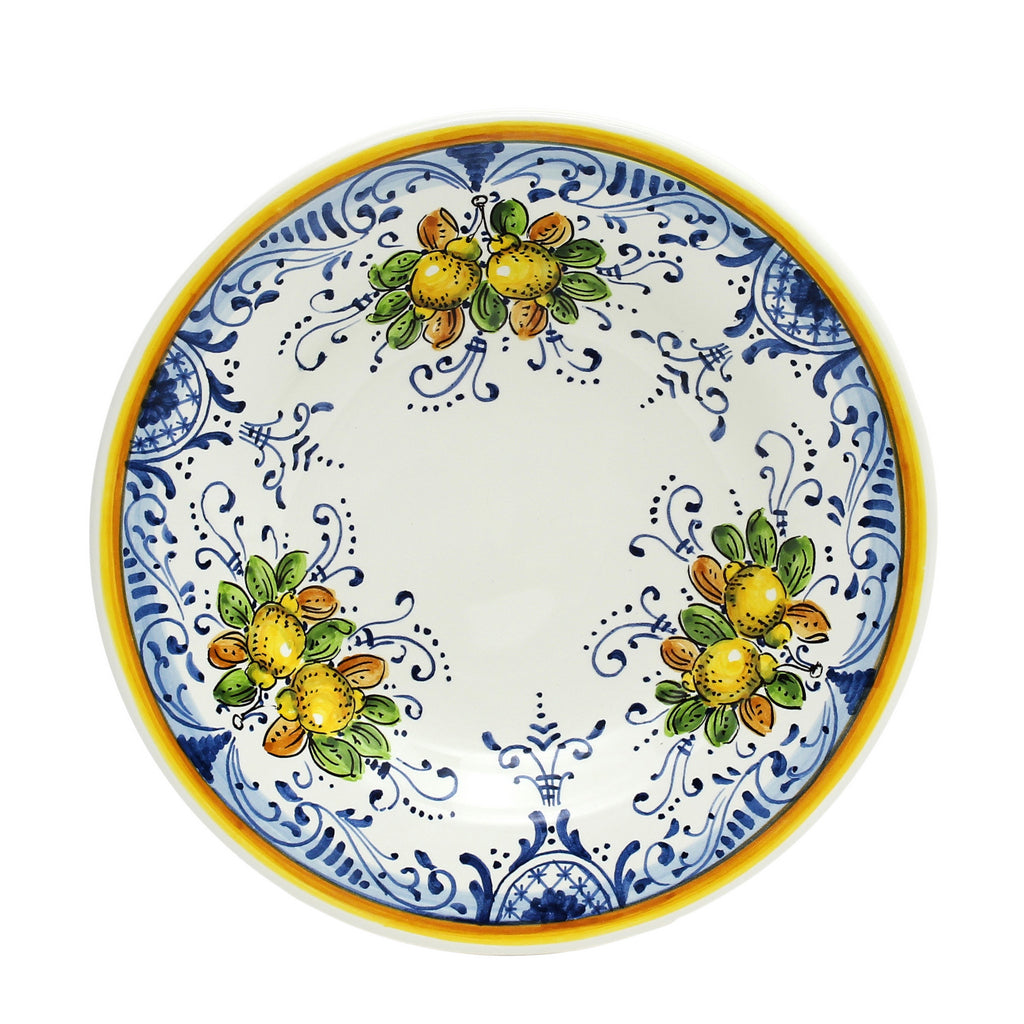 LIMONCINI: Pasta/Soup Rim Plate - Artistica.com
