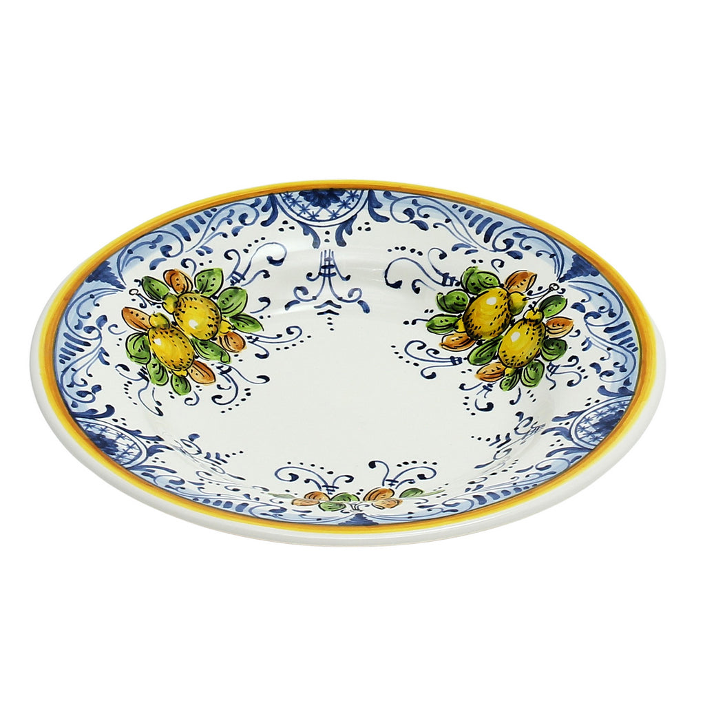 LIMONCINI: Pasta/Soup Rim Plate - Artistica.com