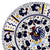 ORVIETO BLUE ROOSTER: Salad Plate - Artistica.com