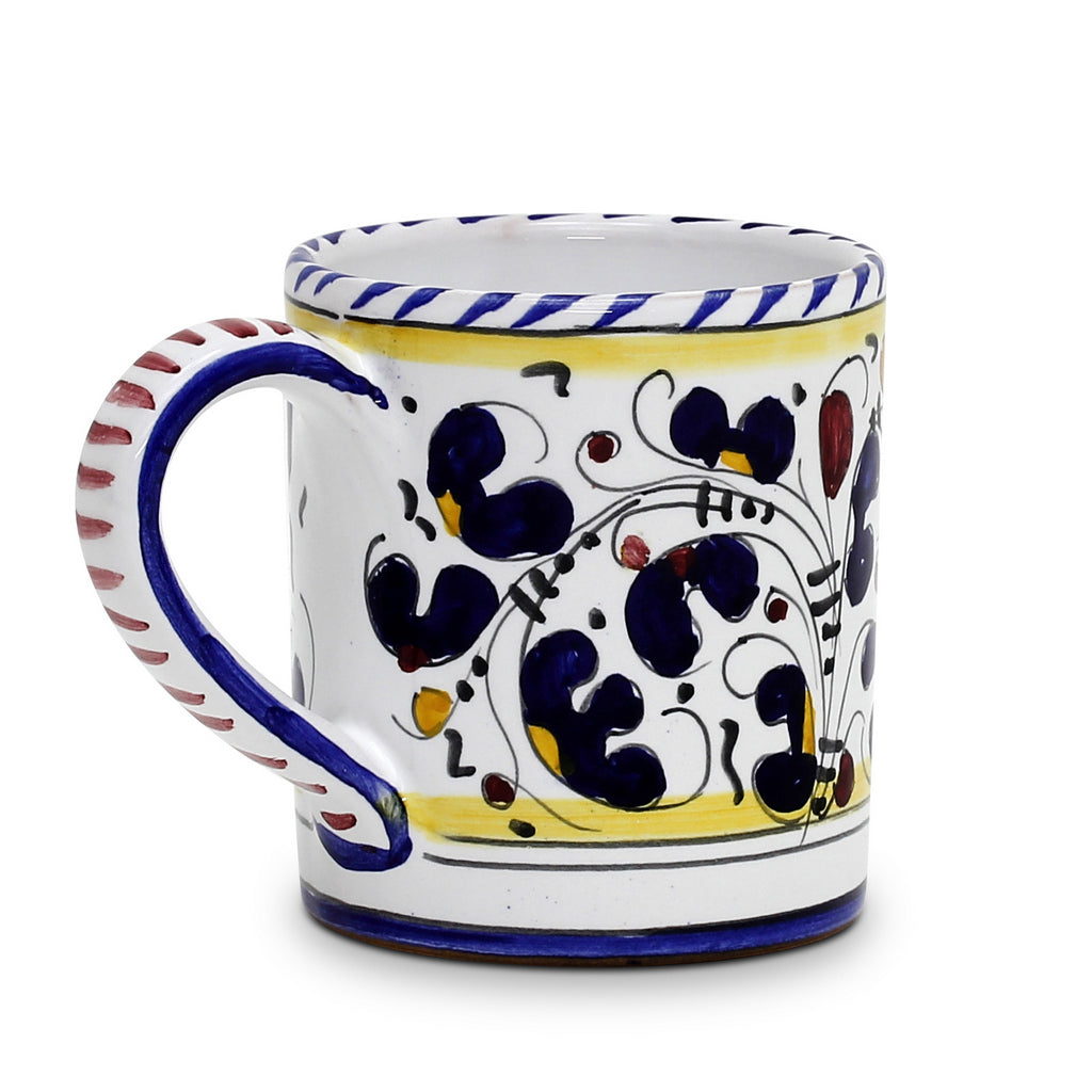 ORVIETO BLUE ROOSTER: Mug (10 Oz) - Artistica.com