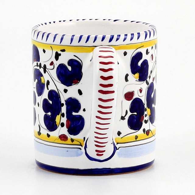 ORVIETO BLUE ROOSTER: Mug (10 Oz) - Artistica.com