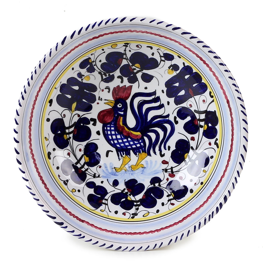 ORVIETO BLUE ROOSTER: Soup Pasta Coupe Bowl - Artistica.com