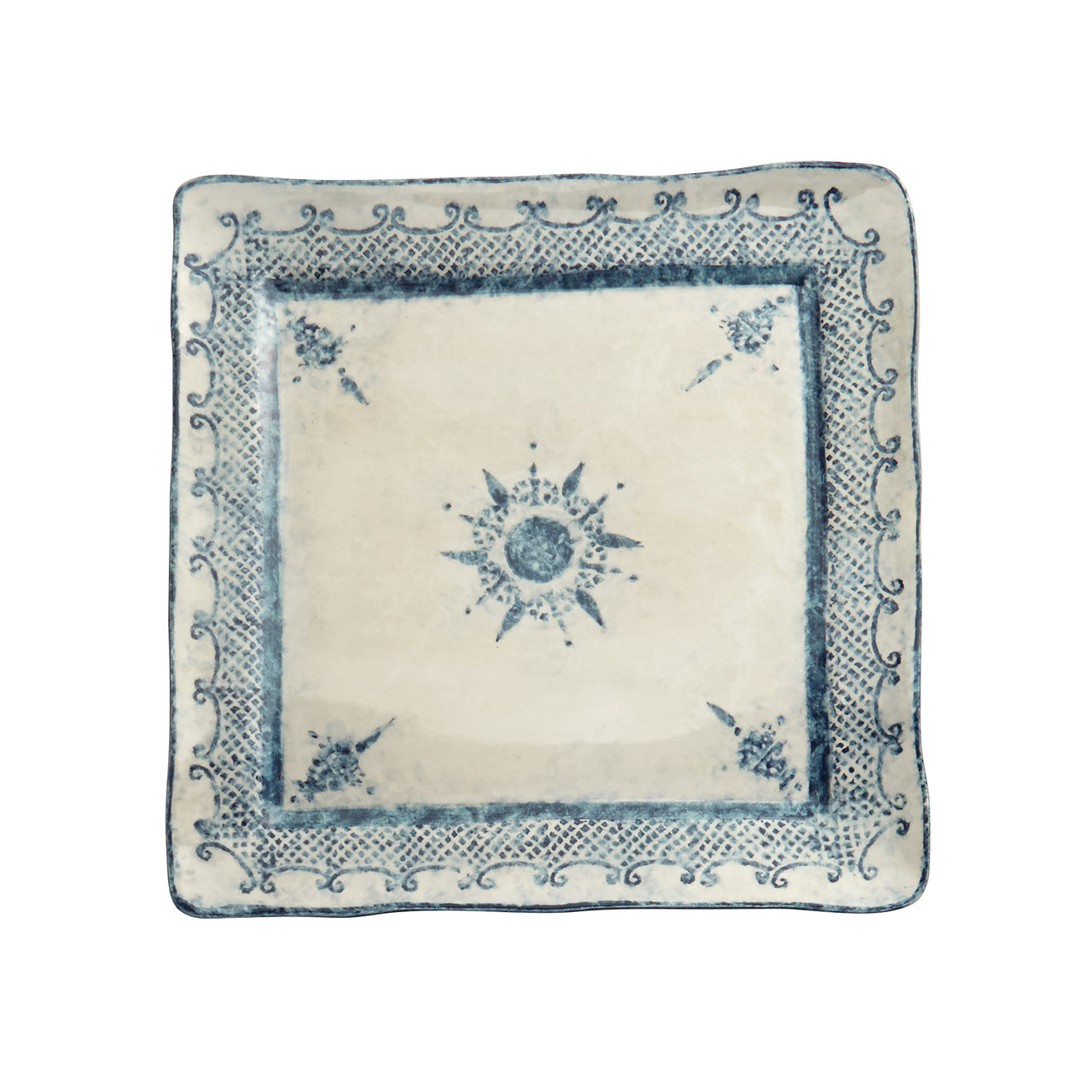 ARTE ITALICA: Burano Square Platter - Artistica.com
