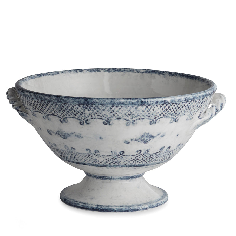 ARTE ITALICA: Burano Footed Bowl with Handles - Artistica.com