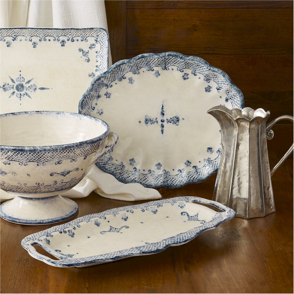 ARTE ITALICA: Burano Salad/Dessert Plate - Artistica.com