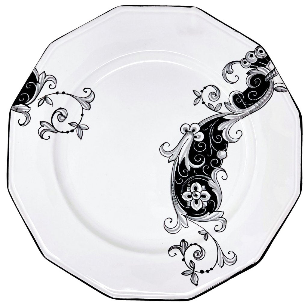 DERUTA RICAMO: Dodecagon Charger - Artistica.com