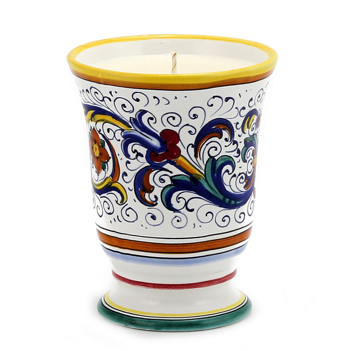 HOLIDAYS DERUTA CANDLES: Bell Cup Candle ~ Ricco Deruta Design - Artistica.com