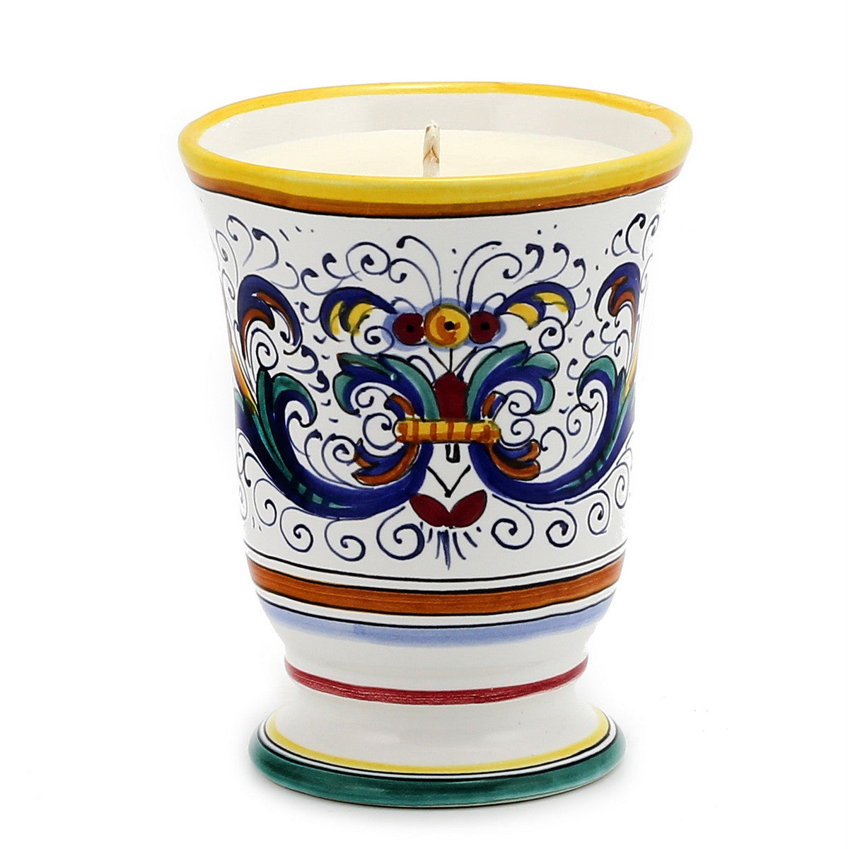 HOLIDAYS DERUTA CANDLES: Bell Cup Candle ~ Ricco Deruta Design - Artistica.com