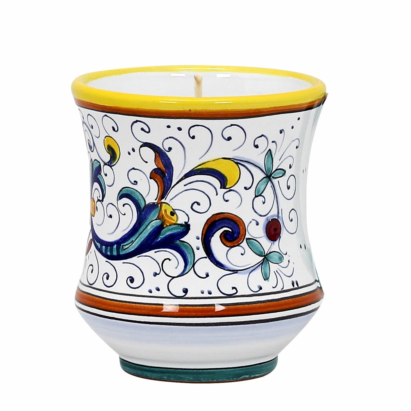HOLIDAYS DERUTA CANDLES: Deluxe Precious Concave Candle RICCO DERUTA DELUXE Design - Artistica.com