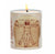 SUBLIMART: Affresco - Porcelain Soy Wax Candle 'Vitruvian Man' (Design #AFF18)