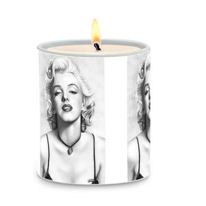 SUBLIMART: Celebs - Porcelain Soy Wax Candle 'Marilyn Monroe' (Design #CIP05)