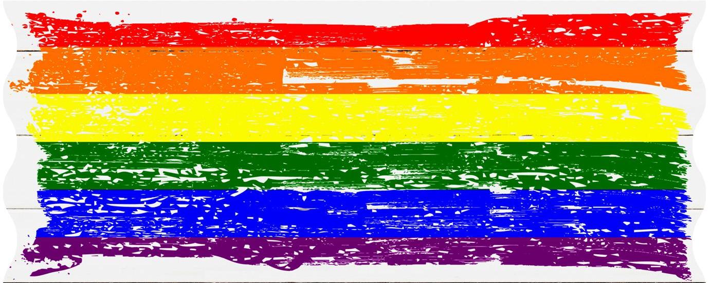 SUBLIMART: Love - Pride Flag LGBTQ+ Soy Wax Candle (Design #OTH02)