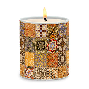 SUBLIMART: Tiles - Porcelain Soy Wax Candle (Design #TIL02)