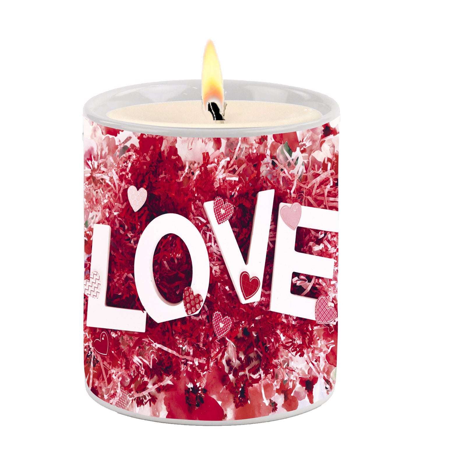 SUBLIMART: Love - Soy Wax Candle (Design #VAL02) - Artistica.com