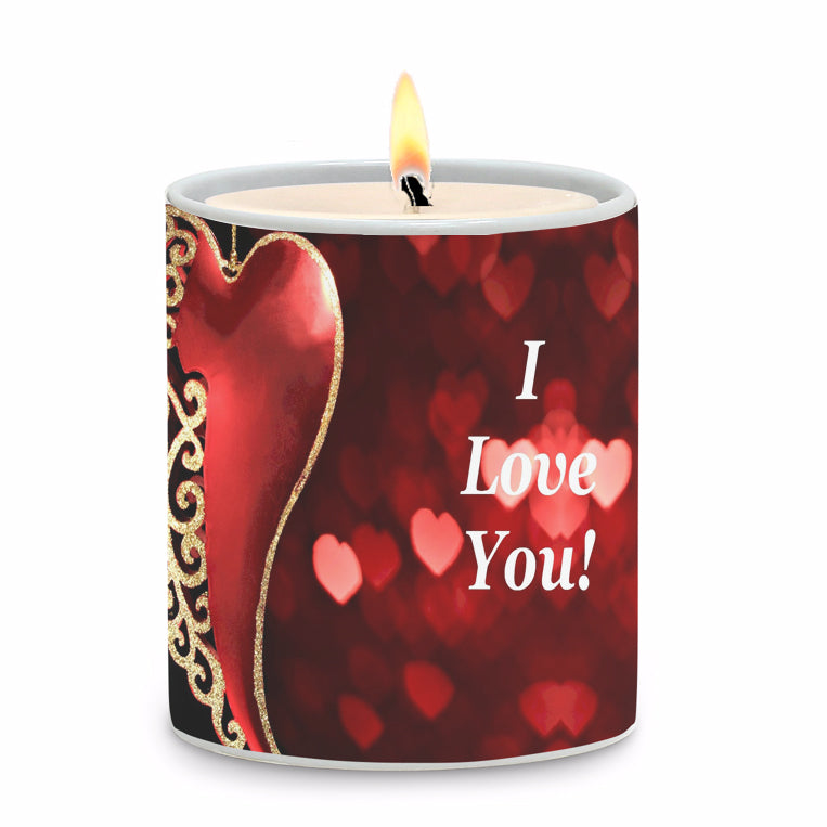 SUBLIMART: Love - Soy Wax Candle (Design #VAL22) - Artistica.com