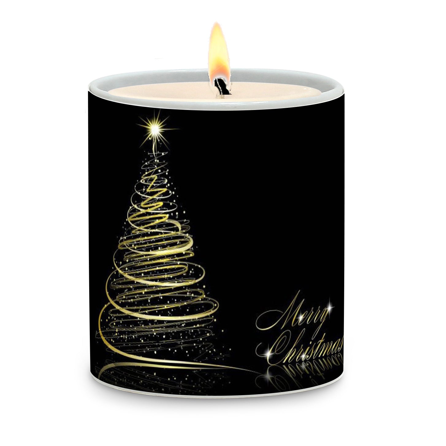 SUBLIMART: Christmas - Soy Wax Candle (Design #XMS17) - Artistica.com