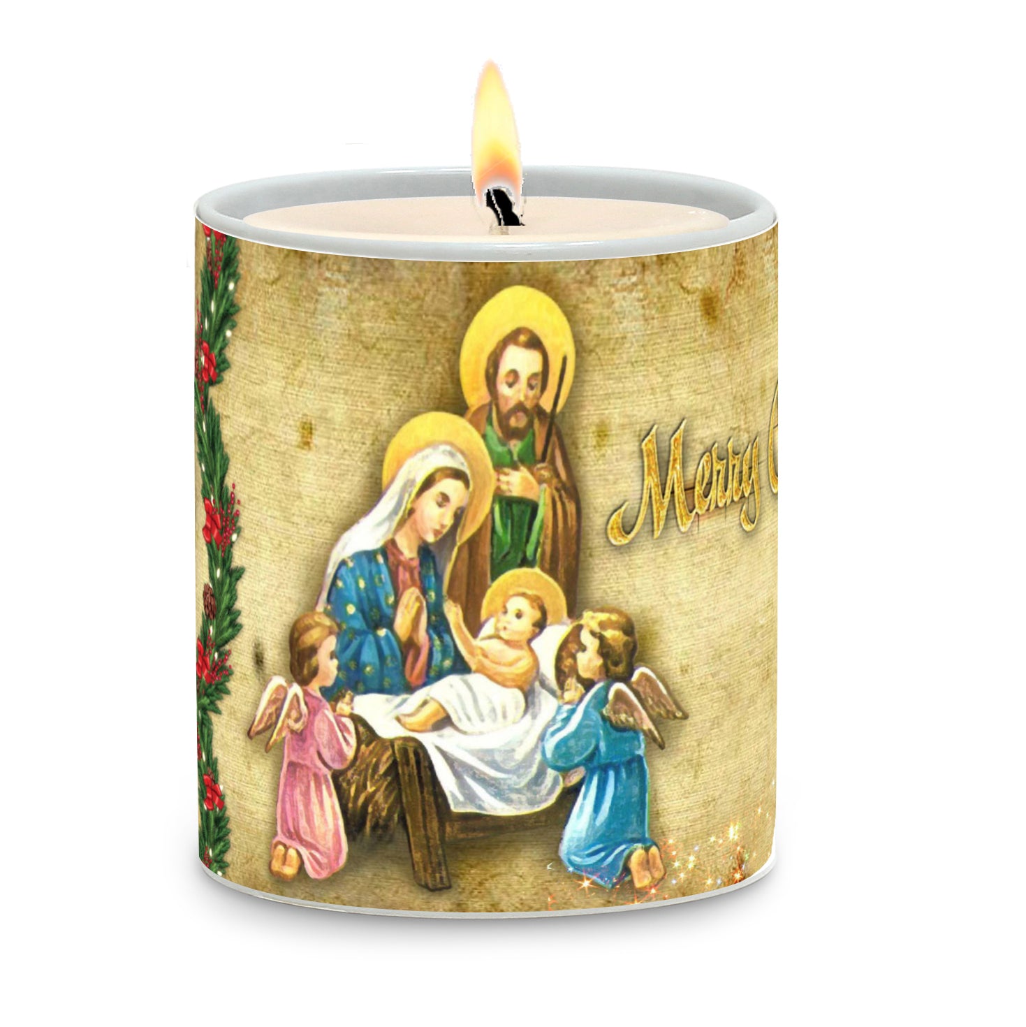 SUBLIMART: Christmas - Soy Wax Candle (Design #XMS30) - Artistica.com