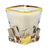 CRYSTAL CANDLES: Unscented soy candle in crystal cup GOLD and PLATINUM hand decorated. - Artistica.com