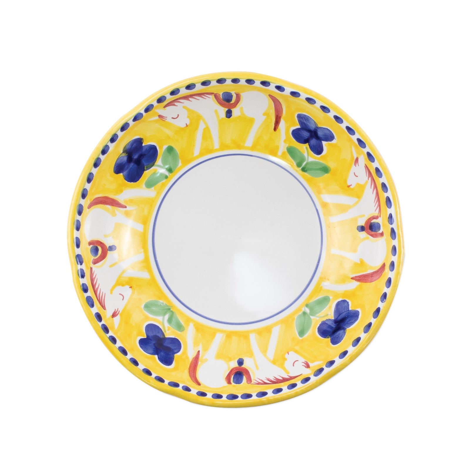 VIETRI: CAMPAGNA Cavallo Coupe Pasta Bowl - Artistica.com