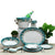 DERUTA COLORI: Dinner Plate - AQUA/TEAL - Artistica.com