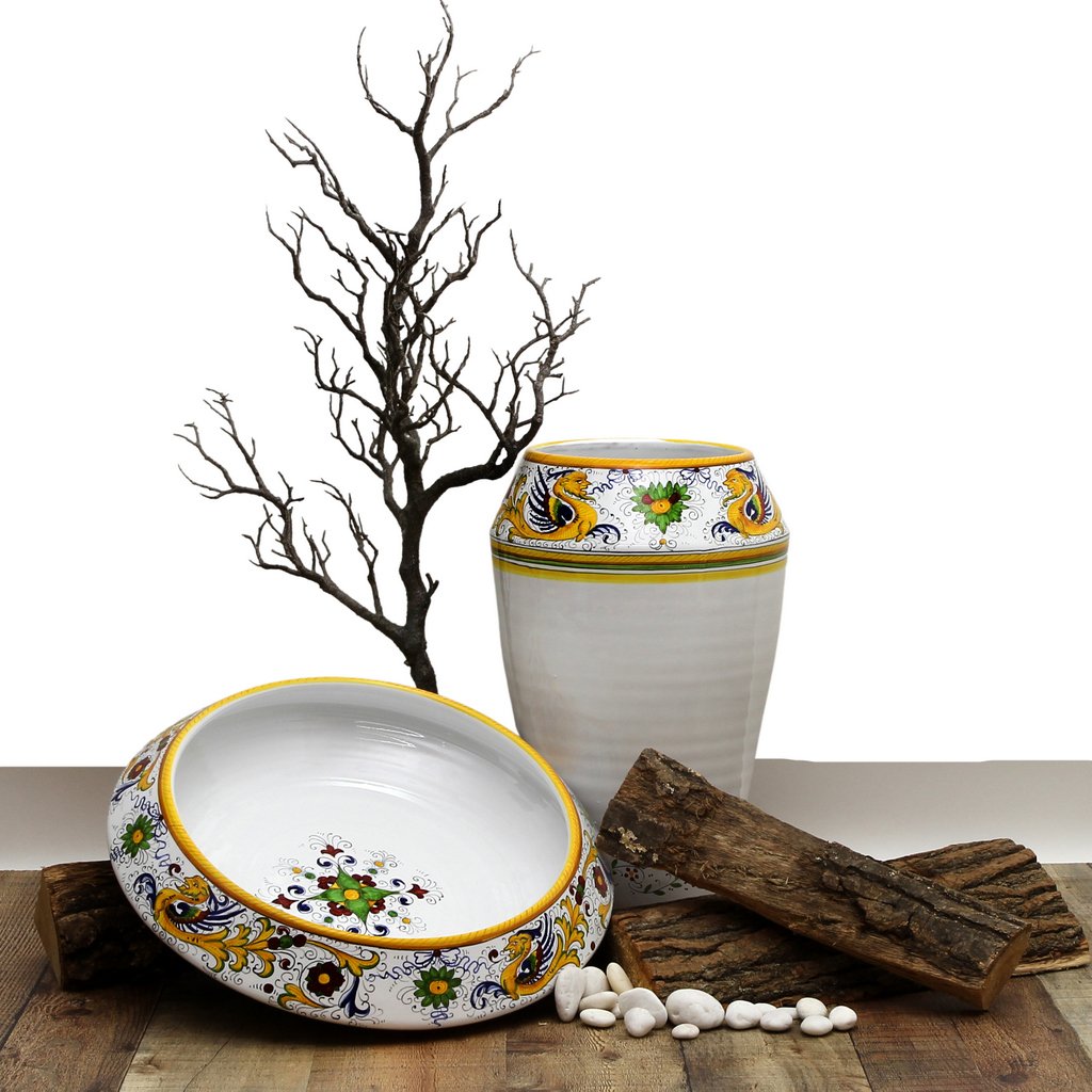 DERUTA BELLA: Centerpiece - RAFFAELLESCO DELUXE Design - Artistica.com